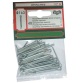 Goupilles fendues - D1  mm à D3  mm - acier zingué - lot de 48