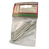 Goupilles fendues - D3.2  mm  à D5  mm - acier zingué - lot de 12