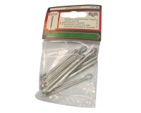 Goupilles fendues - D3.2  mm  à D5  mm - acier zingué - lot de 12