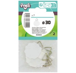 Attache tableau toile gommée d.30mm sc X7