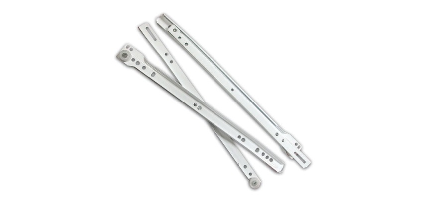 Coulisse tiroir 450mm fix.latérale x2