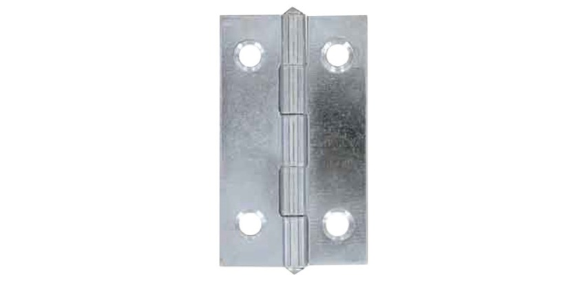 Charnière acier 80x45mm sc