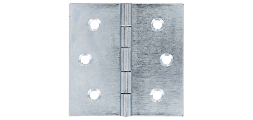 Charnière carrée acier 40x40 par 4uc sur carte