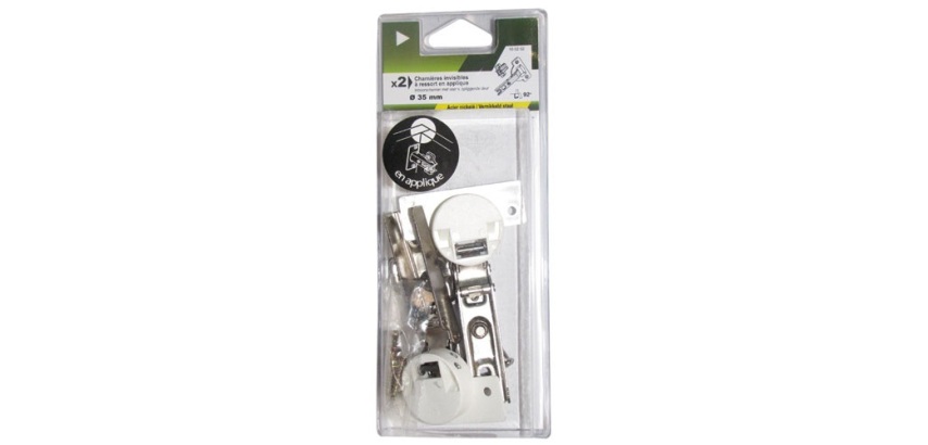 Charnière invisible d35 en applique sc