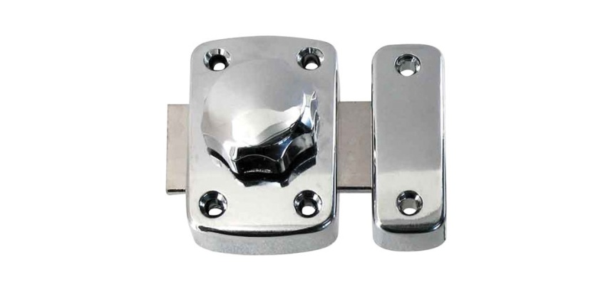 Verrou automatique 40mm chromé sc