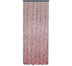 Rideau de porte en bambou et perles de bois - 200x90 cm