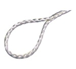 Corde polypropylène tressé - 10 mm x 5 m - blanc - lot de 2