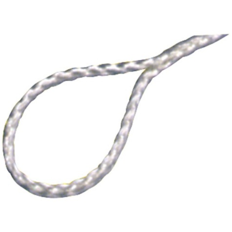 Corde polypropylène tressé - 10 mm x 5 m - blanc - lot de 2