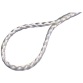 Corde polypropylène tressé - 10 mm x 5 m - blanc - lot de 2