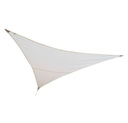 Voile d'ombrage - triangulaire- First - 3 x 3 m - sable