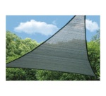 Voile d'ombrage - triangulaire - Austral - 5 x 5 m - ardoise