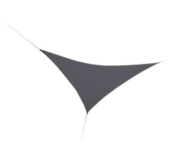 Voile d'ombrage - triangulaire- First - 3 x 3 m - ardoise