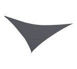 Voile d'ombrage - triangulaire- First - 3 x 3 m - ardoise