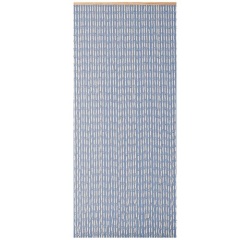 Rideau de porte Midi torsade palme - 90x200 cm