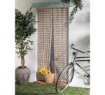 Rideau de porte Midi torsade palme - 90x200 cm