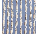 Rideau de porte Midi torsade palme - 90x200 cm