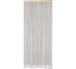 Rideau de porte - Moustiquaire Avignon en coton 140 x 225 cm, écru