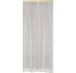 Rideau de porte - Moustiquaire Avignon en coton 140 x 225 cm, écru