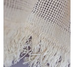 Rideau de porte - Moustiquaire Avignon en coton 140 x 225 cm, écru