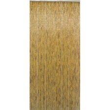 Rideau de porte Naturel en bambou 90 x 200 cm