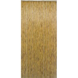 Rideau de porte Naturel en bambou 90 x 200 cm