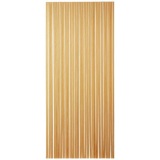 Rideau de porte Tahiti PVC 90x200 cm - brun, beige