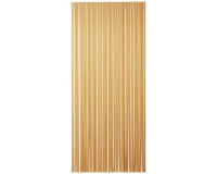 Rideau de porte Tahiti PVC 90x200 cm - brun, beige