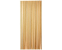Rideau de porte Tahiti PVC 90x220 cm - brun, beige