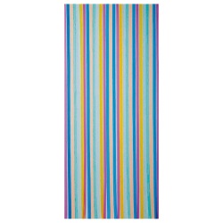 Rideau de porte Tahiti PVC 90x200 cm - multicolore