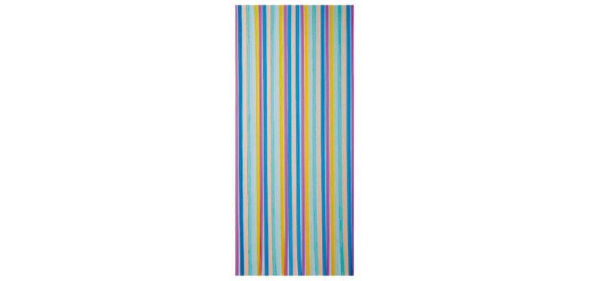 Rideau de porte Tahiti PVC 90x200 cm - multicolore