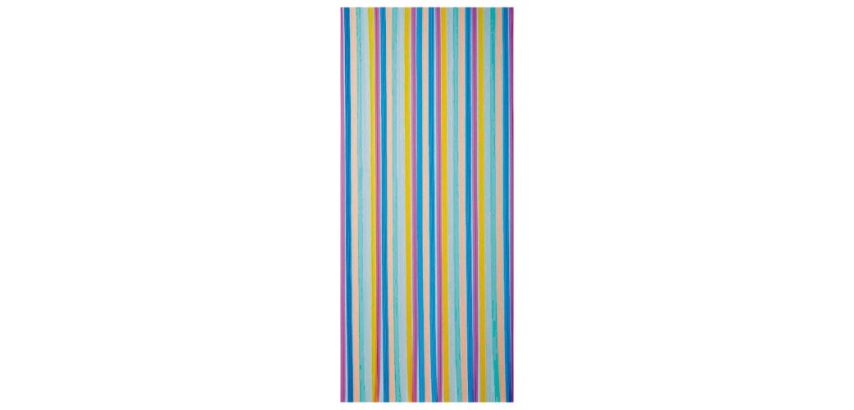 Rideau de porte Tahiti PVC 90x220 cm - multicolore