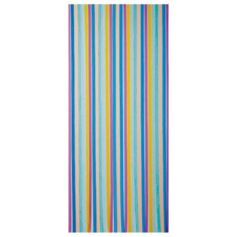Rideau de porte Tahiti PVC 90x220 cm - multicolore