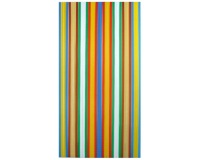 Rideau de porte Antilles en polyéthylène - 90x200 cm - multicolore