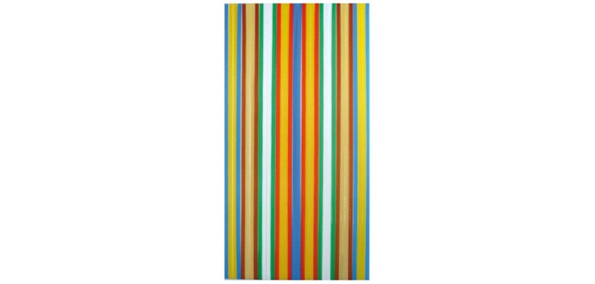 Rideau de porte Antilles en polyéthylène - 90x200 cm - multicolore