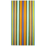 Rideau de porte Antilles en polyéthylène - 90x220 cm - multicolore
