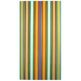 Rideau de porte Antilles polyéthylène 120x220 cm - multicolore