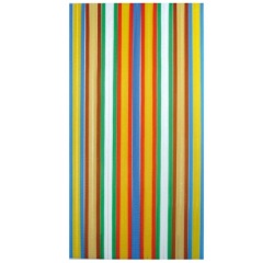 Rideau de porte Antilles polyéthylène 120x220 cm - multicolore