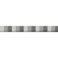 Rideau de porte Antilles polyéthylène 90x220 cm - gris, blanc