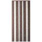 Rideau de porte Florence chenilles 90x220 cm - beige, bronze, brun
