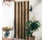 Rideau de porte Florence chenilles, 90 x 220 cm