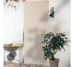 Rideau de porte Florence chenilles 90x220 cm - beige
