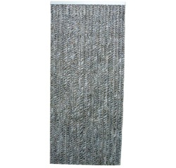 Rideau de porte Flash chenilles 90x220 cm - gris