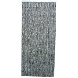 Rideau de porte Flash chenilles 90 x 220 cm, gris