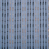 Rideau de porte Olivia - 90x220 cm - ambre et miel translucide