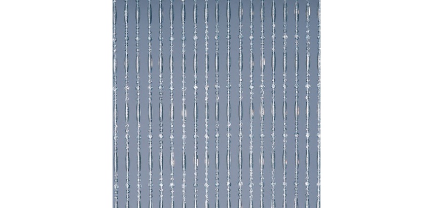 Rideau de porte Olivia - 90x220 cm - cristal