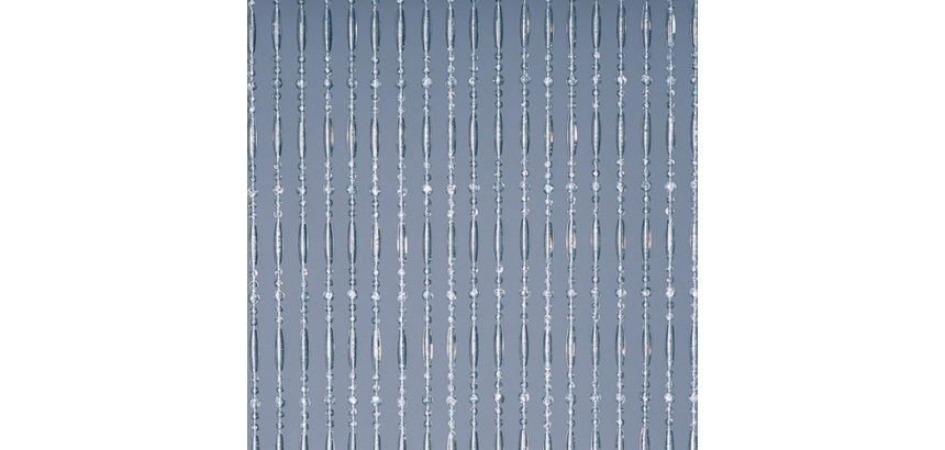 Rideau de porte à lanières Olivia 90 x 220 cm, cristal