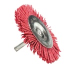 Brosse circulaire - Essential - fil nylon rouge - spécial bois - GR80 - D : 75 mm