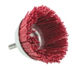 Brosse coupe - Essential - fil nylon rouge - spécial bois - GR80 - D : 65 mm