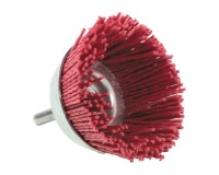 Brosse coupe - Essential - fil nylon rouge - spécial bois - GR80 - D : 65 mm