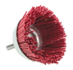 Brosse coupe - Essential - fil nylon rouge - spécial bois - GR80 - D : 65 mm